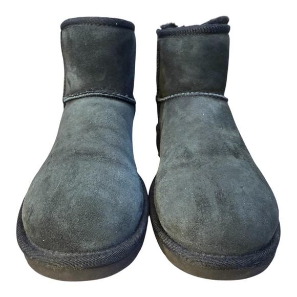 UGG Classic Mini Shearling Boot Women size 8 - Picture 3 of 7